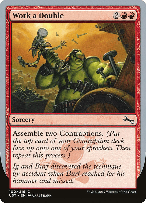 Work a Double | Inglés | NM | UST