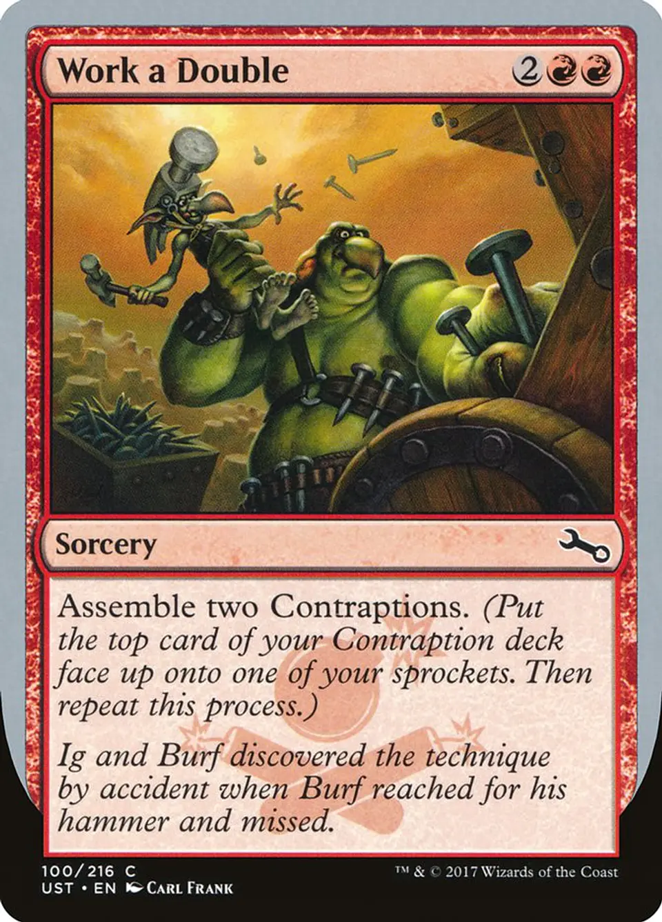 Work a Double | Inglés | NM | UST 1