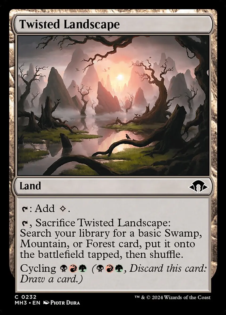 Twisted Landscape | Inglés | NM | MH3 1