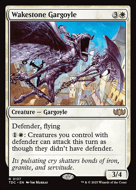 Wakestone Gargoyle | Español | EX | TDC