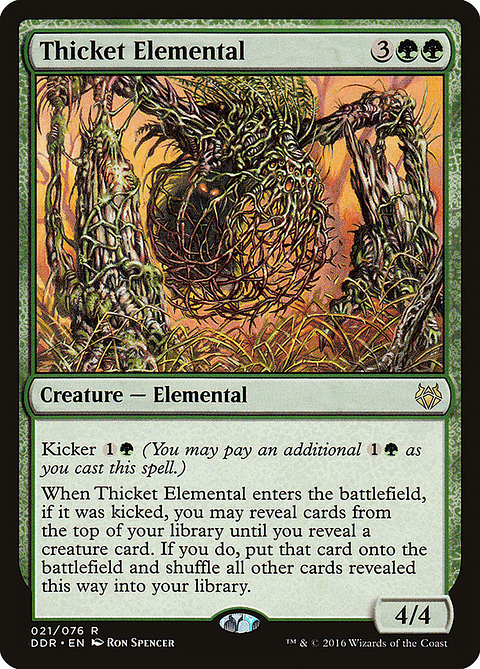 Thicket Elemental | Inglés | NM | DDR