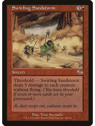 Swirling Sandstorm (Retro Frame) | Inglés | NM | JUD