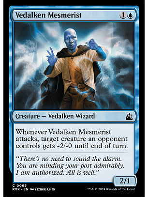 Vedalken Mesmerist | Español | NM | RVR