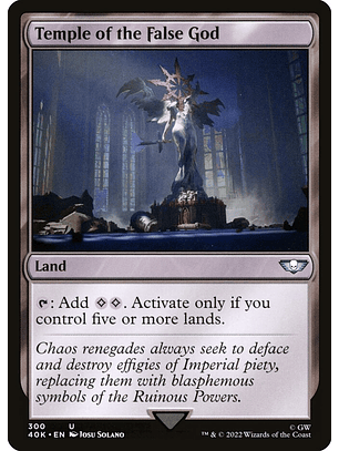 Temple of the False God | Inglés | NM | 40K