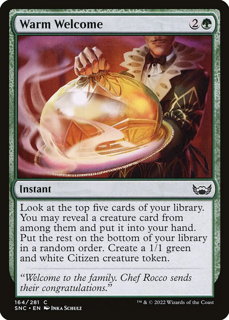 Warm Welcome (foil) | Inglés | NM | SNC 1
