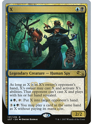 X | Inglés | NM | UST