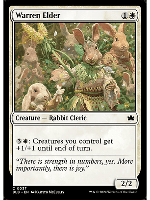 Warren Elder (foil) | Español | NM | BLB