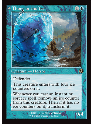 Thing in the Ice // Awoken Horror (Retro Frame) | Inglés | NM | INR