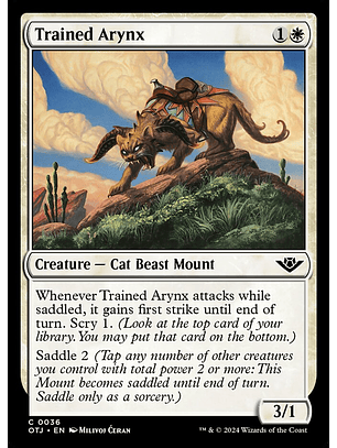 Trained Arynx | Inglés | NM | OTJ