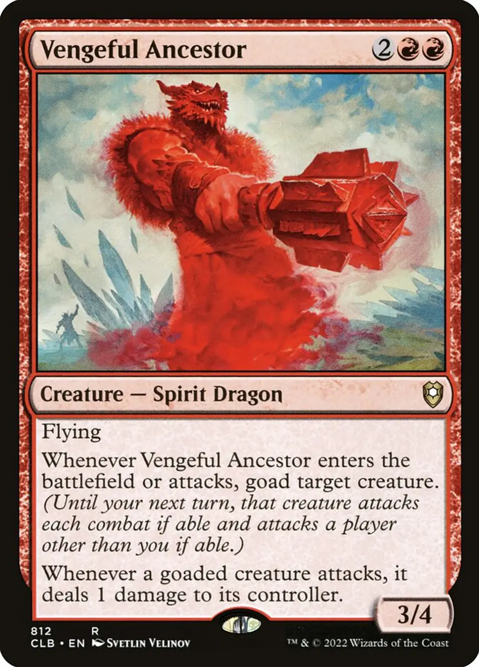 Vengeful Ancestor | Inglés | NM | CLB 1