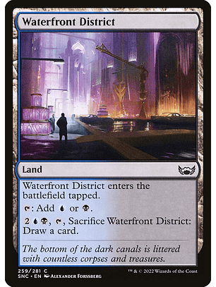 Waterfront District (foil) | Inglés | NM | SNC