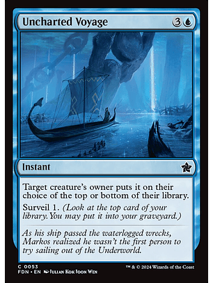 Uncharted Voyage | Inglés | NM | FDN