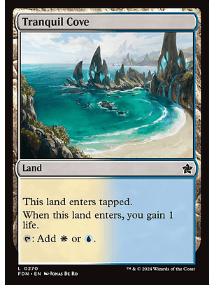 Tranquil Cove | Inglés | EX | FDN