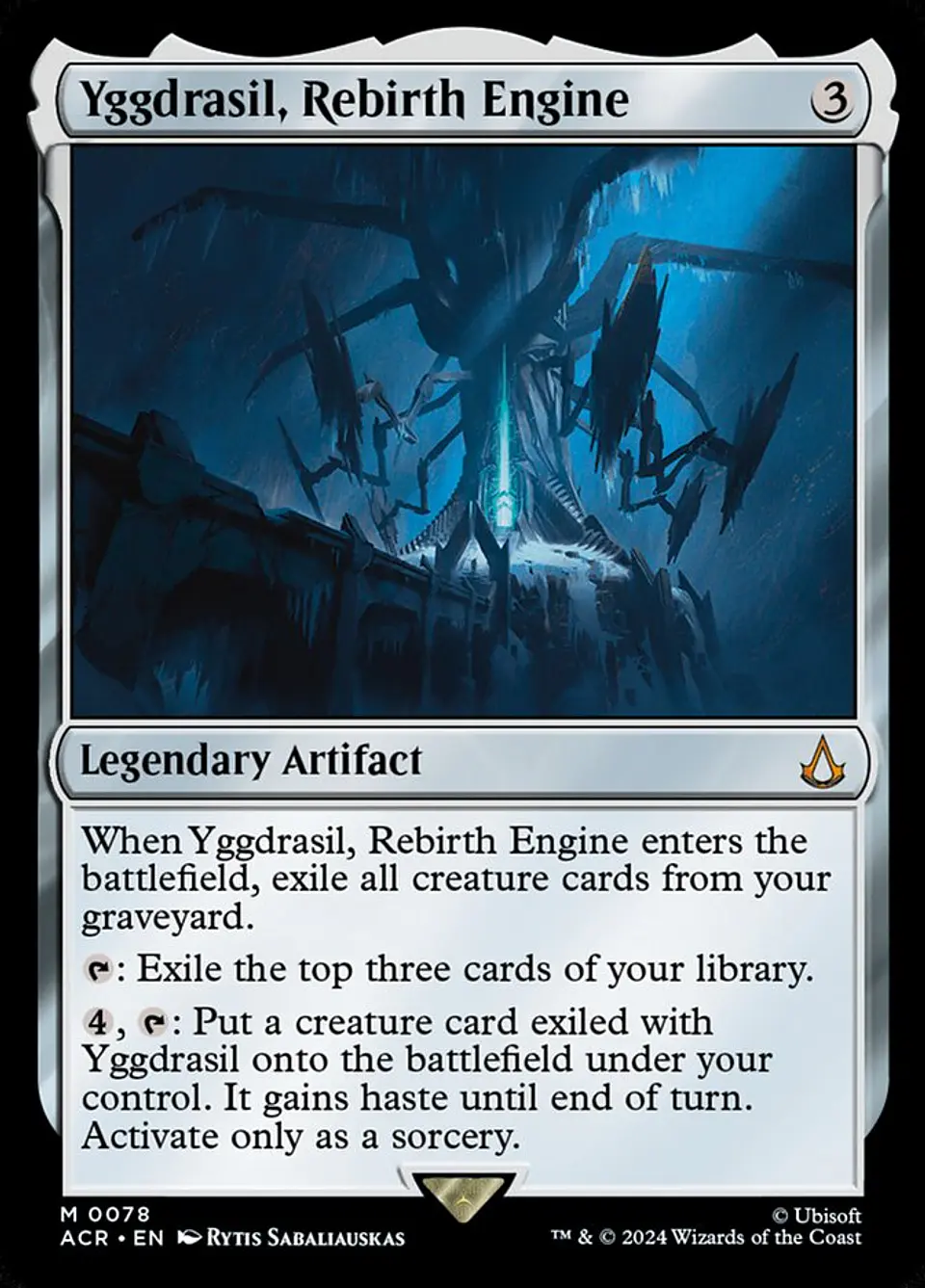 Yggdrasil, Rebirth Engine | Inglés | NM | ACR 1