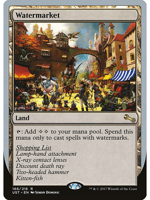 Watermarket | Inglés | NM | UST