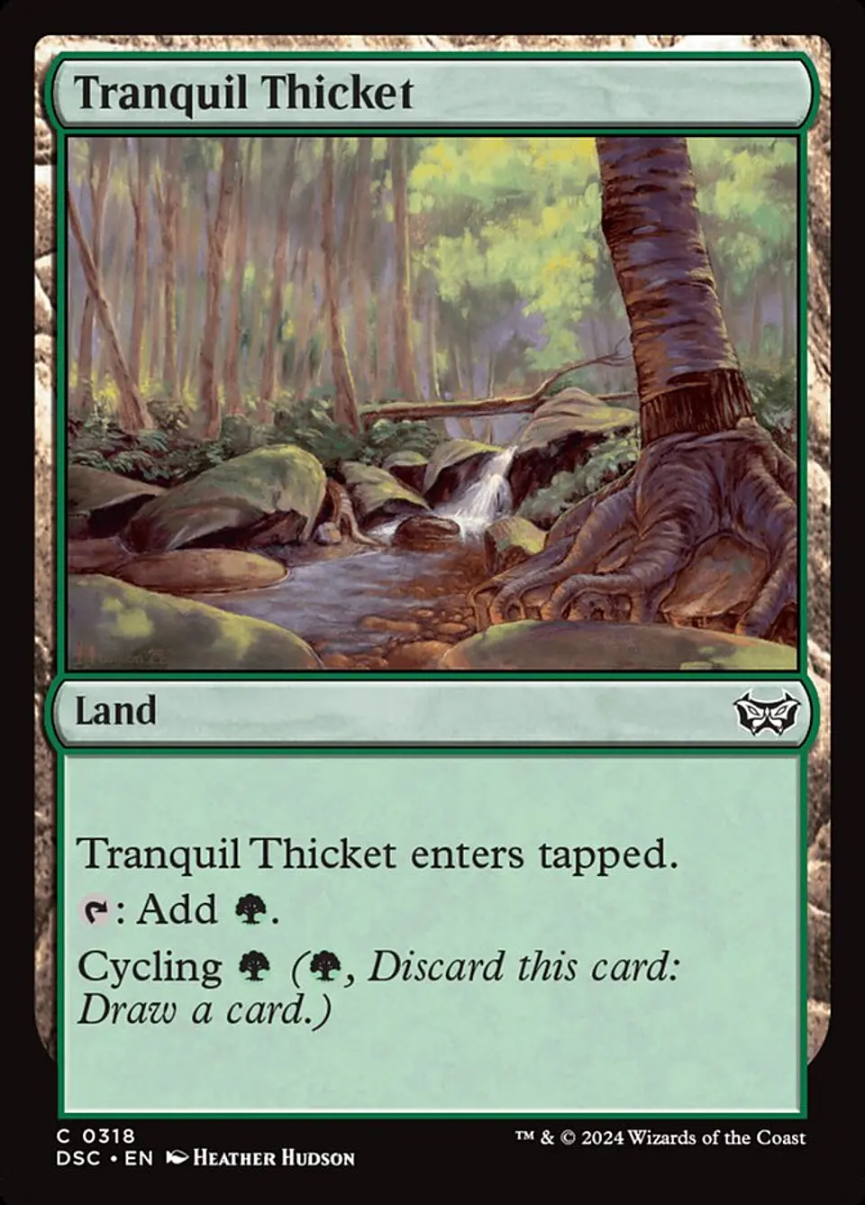 Tranquil Thicket | Inglés | NM | DSC 1