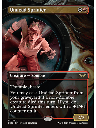 Undead Sprinter (Borderless) | Español | NM | DSK