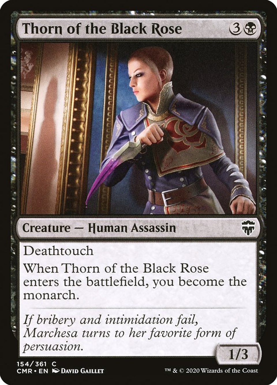 Thorn of the Black Rose | Inglés | NM | CMR 1