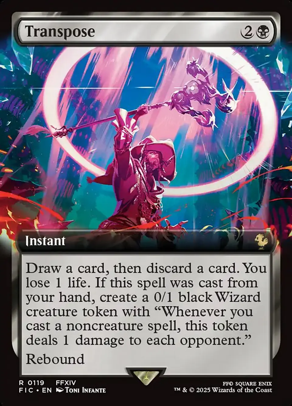 Transpose (Extended Art) | Inglés | NM | FIC 1