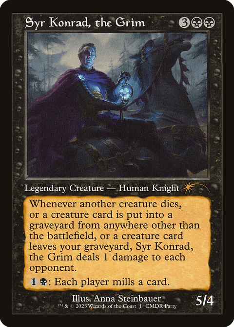 Syr Konrad, the Grim (Retro Frame foil) | Inglés | EX | PW23