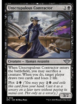 Unscrupulous Contractor | Inglés | NM | OTJ