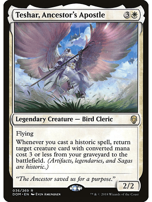 Teshar, Ancestor's Apostle | Inglés | EX | DOM