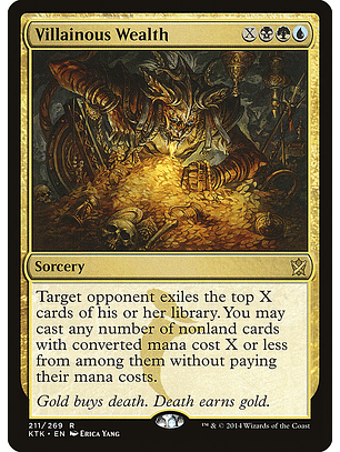 Villainous Wealth | Español | NM | KTK