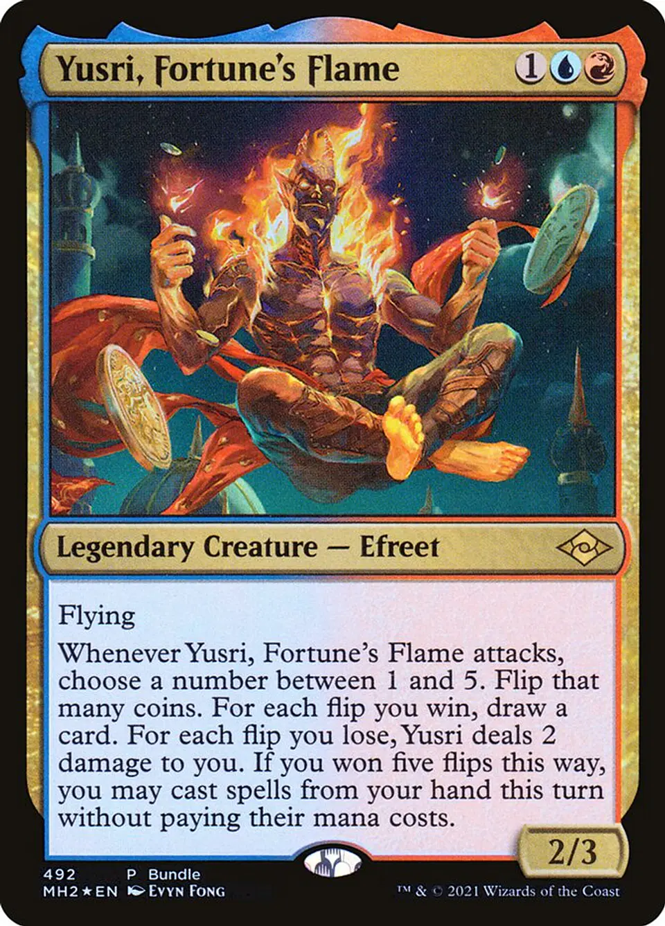 Yusri, Fortune's Flame (foil) | Inglés | NM | MH2 1