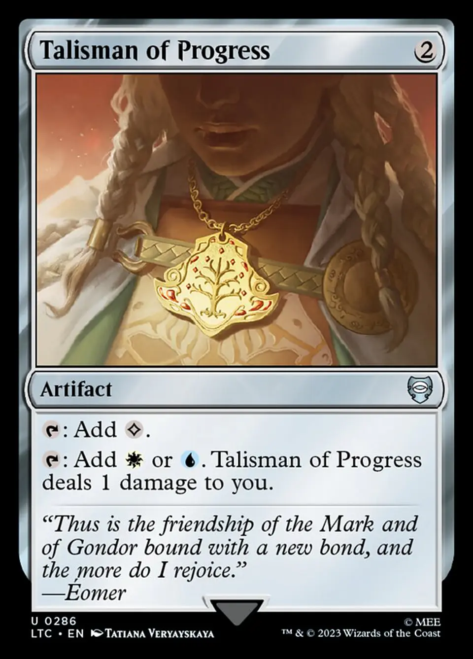 Talisman of Progress | Inglés | NM | LTC 1