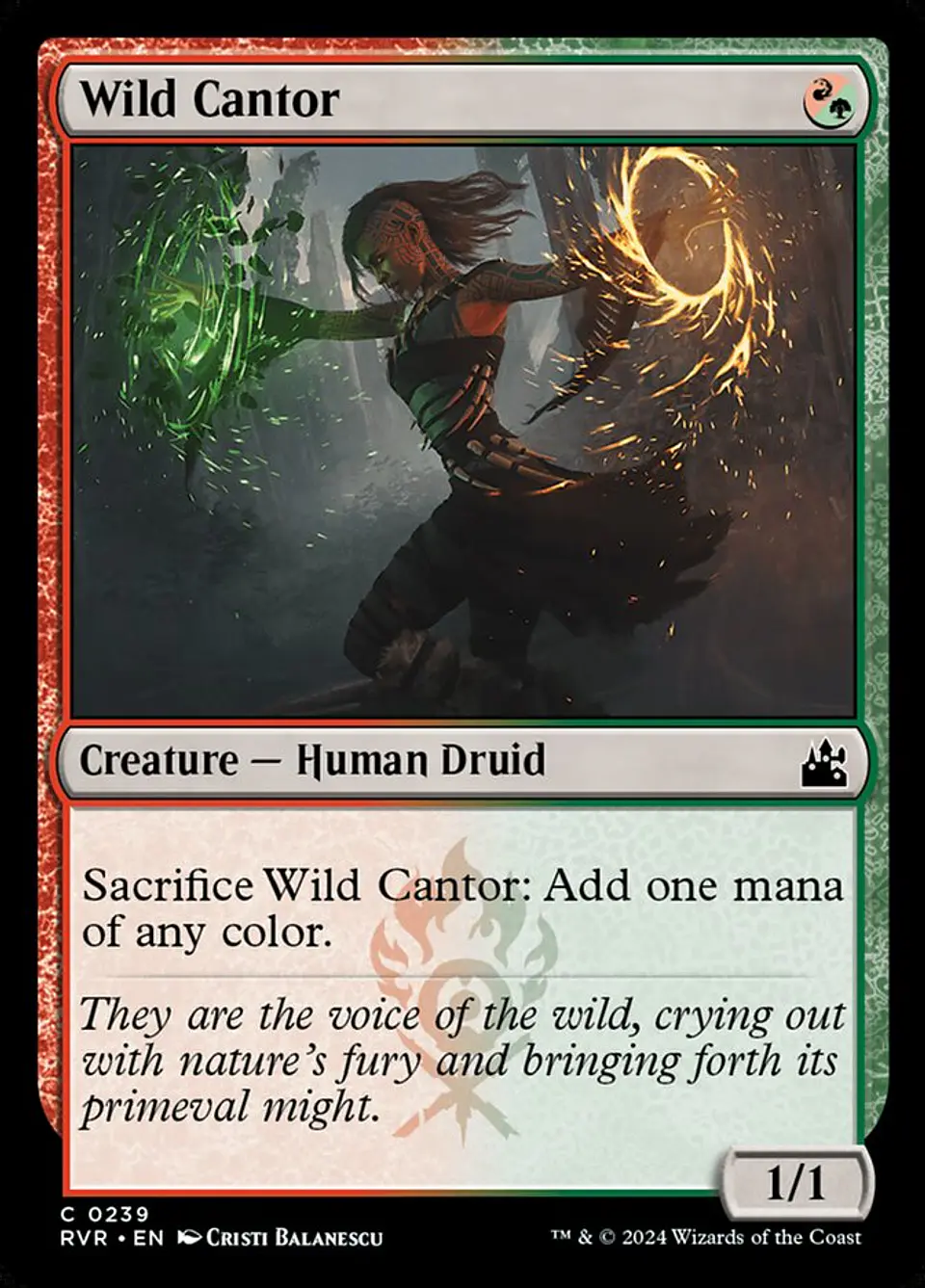 Wild Cantor | Español | NM | RVR 1