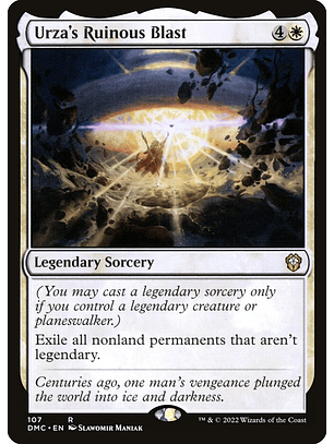 Urza's Ruinous Blast | Inglés | EX | DMC