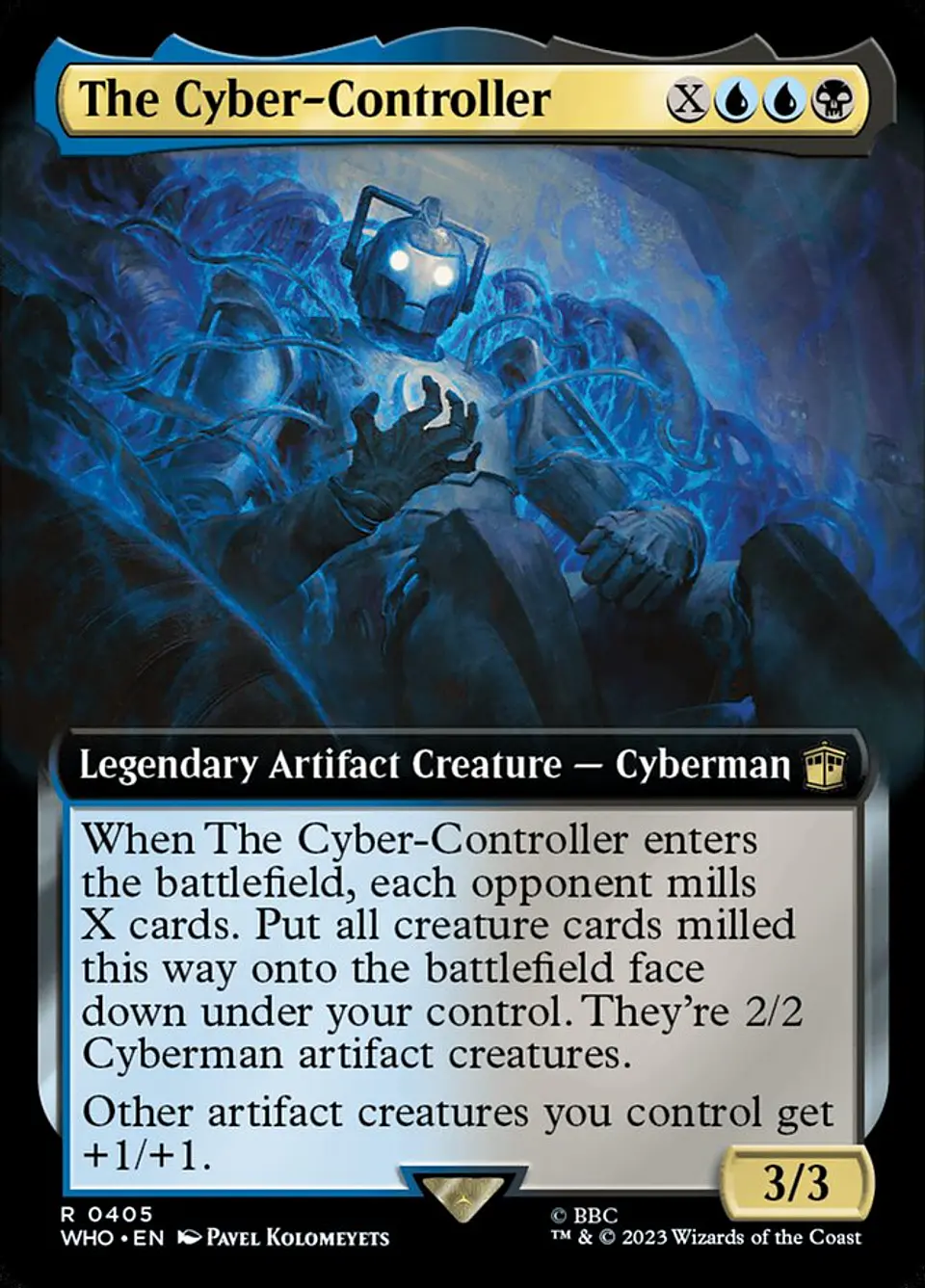 The Cyber-Controller (Extended Art foil) | Inglés | NM | WHO 1
