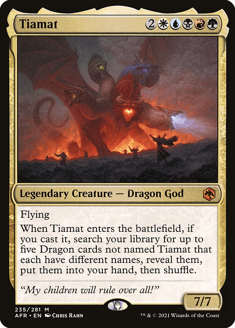 Tiamat | Español | NM | AFR