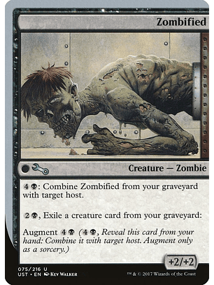 Zombified | Inglés | EX | UST