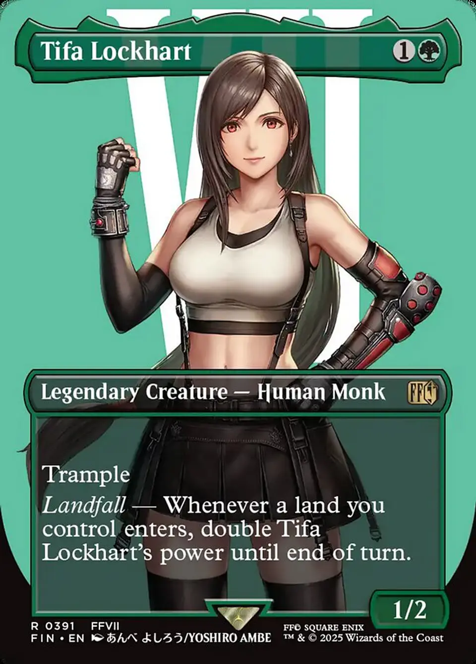 Tifa Lockhart (Borderless) | Inglés | NM | FIN 1
