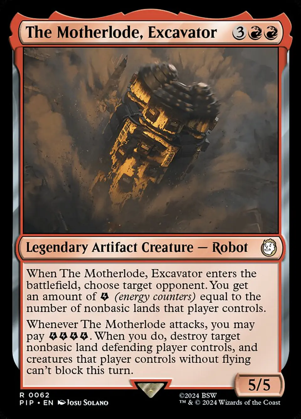 The Motherlode, Excavator | Inglés | NM | PIP 1