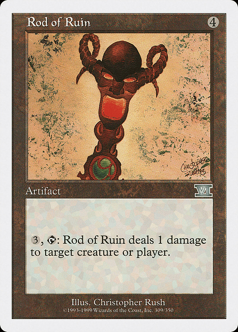 Rod of Ruin (Retro Frame) | Español | HP | 6ED