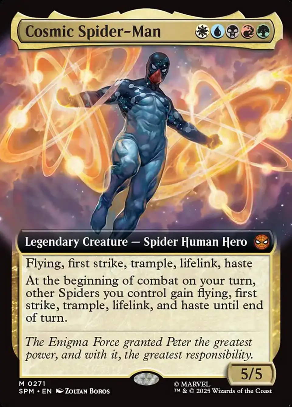 Cosmic Spider-Man (Extended Art) | Inglés | NM | SPM 1