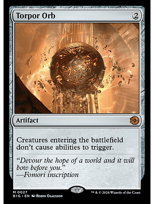 Torpor Orb (foil) | Inglés | NM | BIG