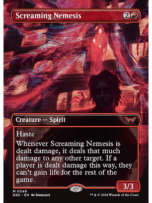 Screaming Nemesis (Borderless) | Inglés | NM | DSK