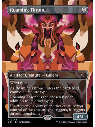 Roaming Throne (Borderless) | Español | NM | LCI