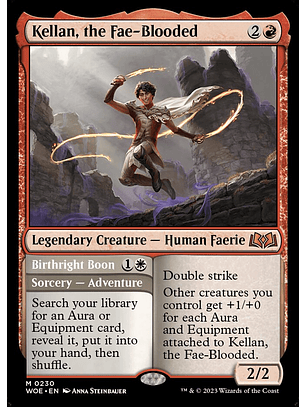 Kellan, the Fae-Blooded // Birthright Boon | Inglés | NM | WOE