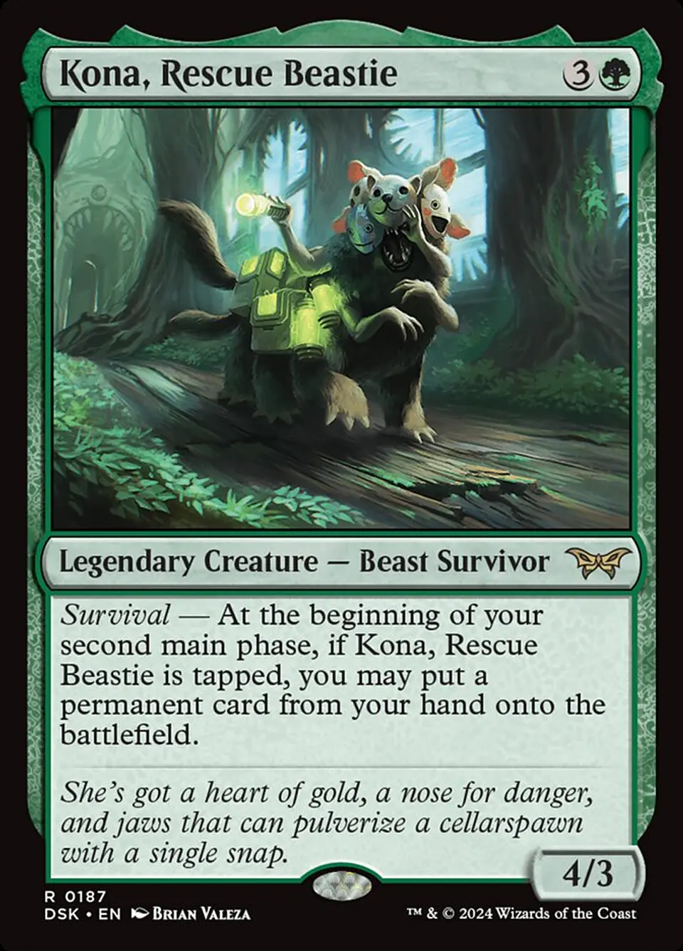 Kona, Rescue Beastie (foil) | Inglés | NM | DSK 1