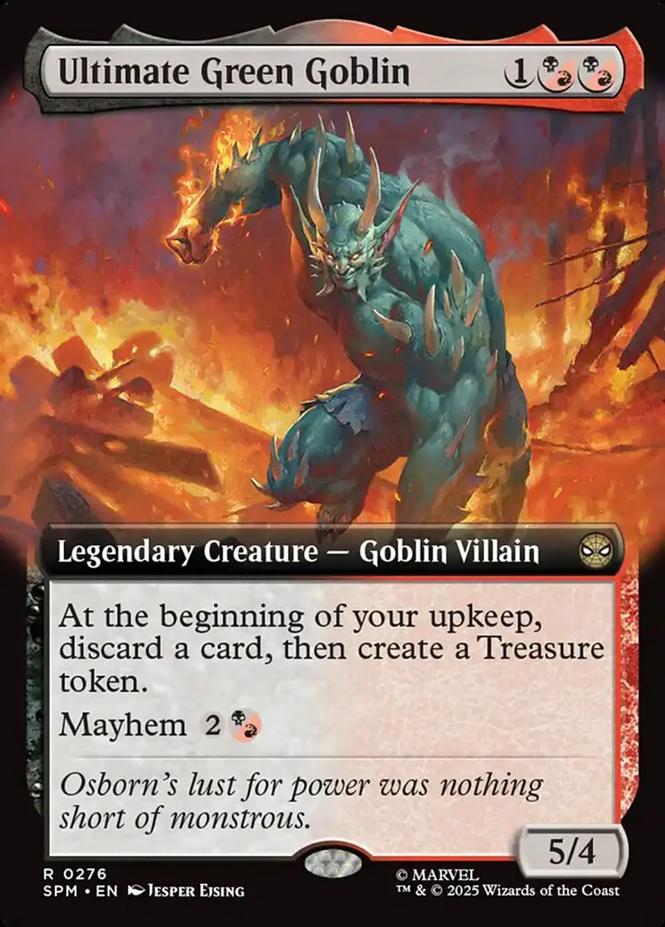 Ultimate Green Goblin (Extended Art) | Inglés | NM | SPM 1