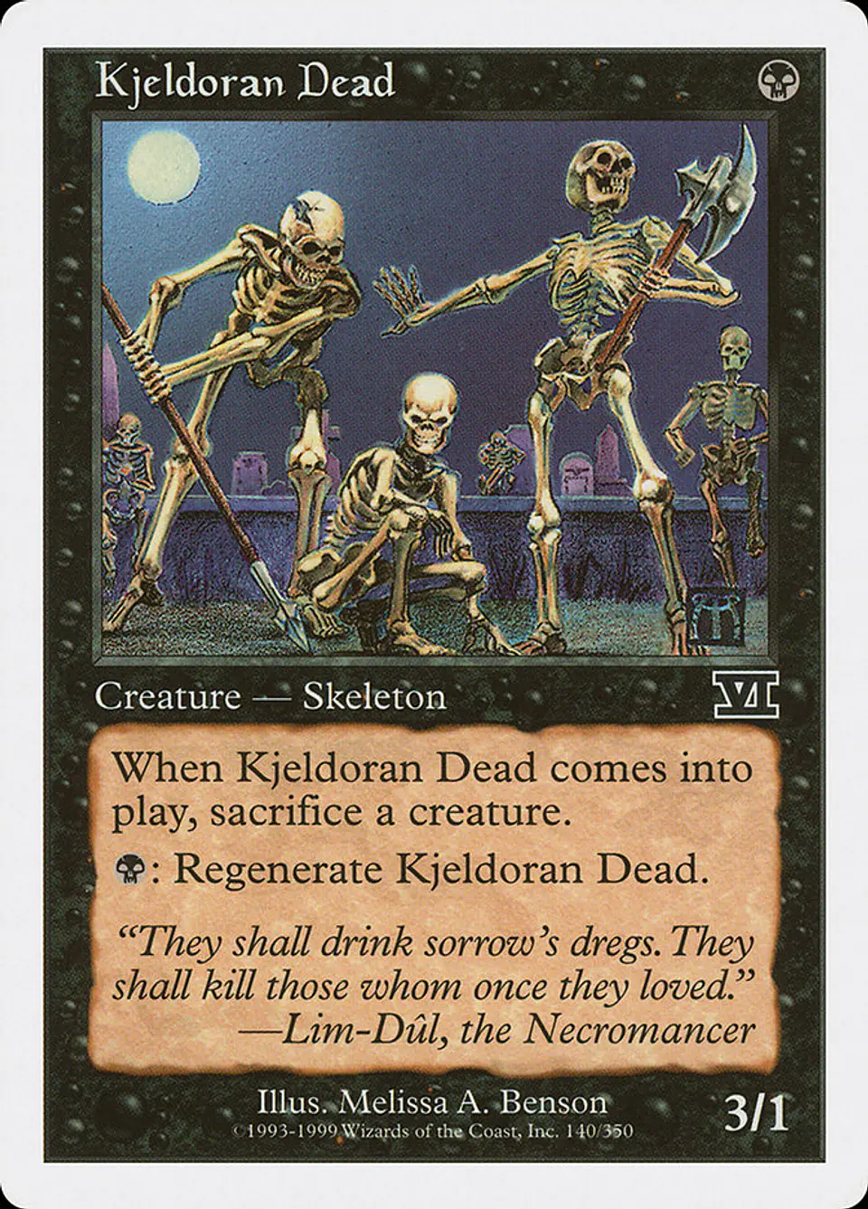 Kjeldoran Dead (Retro Frame) | Español | VG | 6ED 1