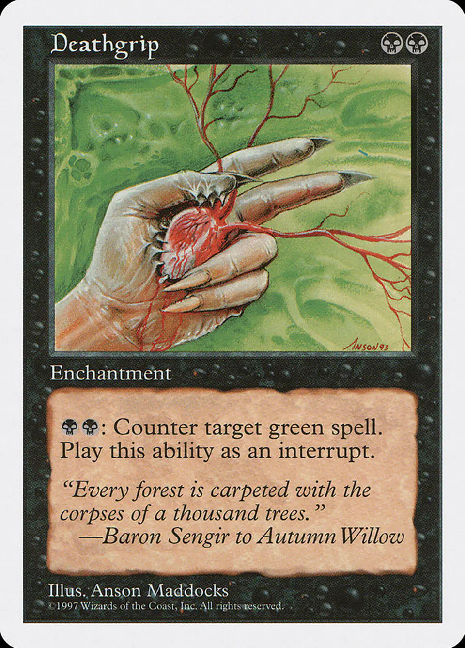 Deathgrip (Retro Frame) | Español | VG | 5ED 1