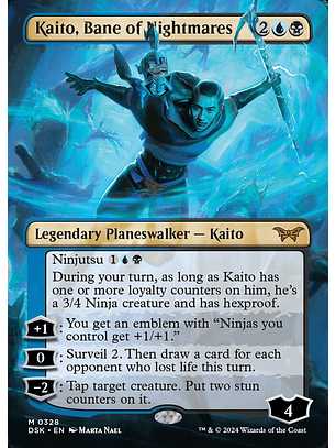 Kaito, Bane of Nightmares (Borderless) | Inglés | NM | DSK