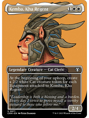 Kemba, Kha Regent (Borderless) | Inglés | NM | CMM