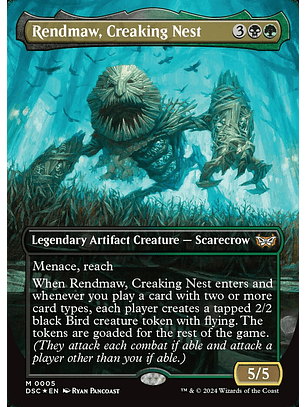 Rendmaw, Creaking Nest (Borderless foil) | Inglés | NM | DSC