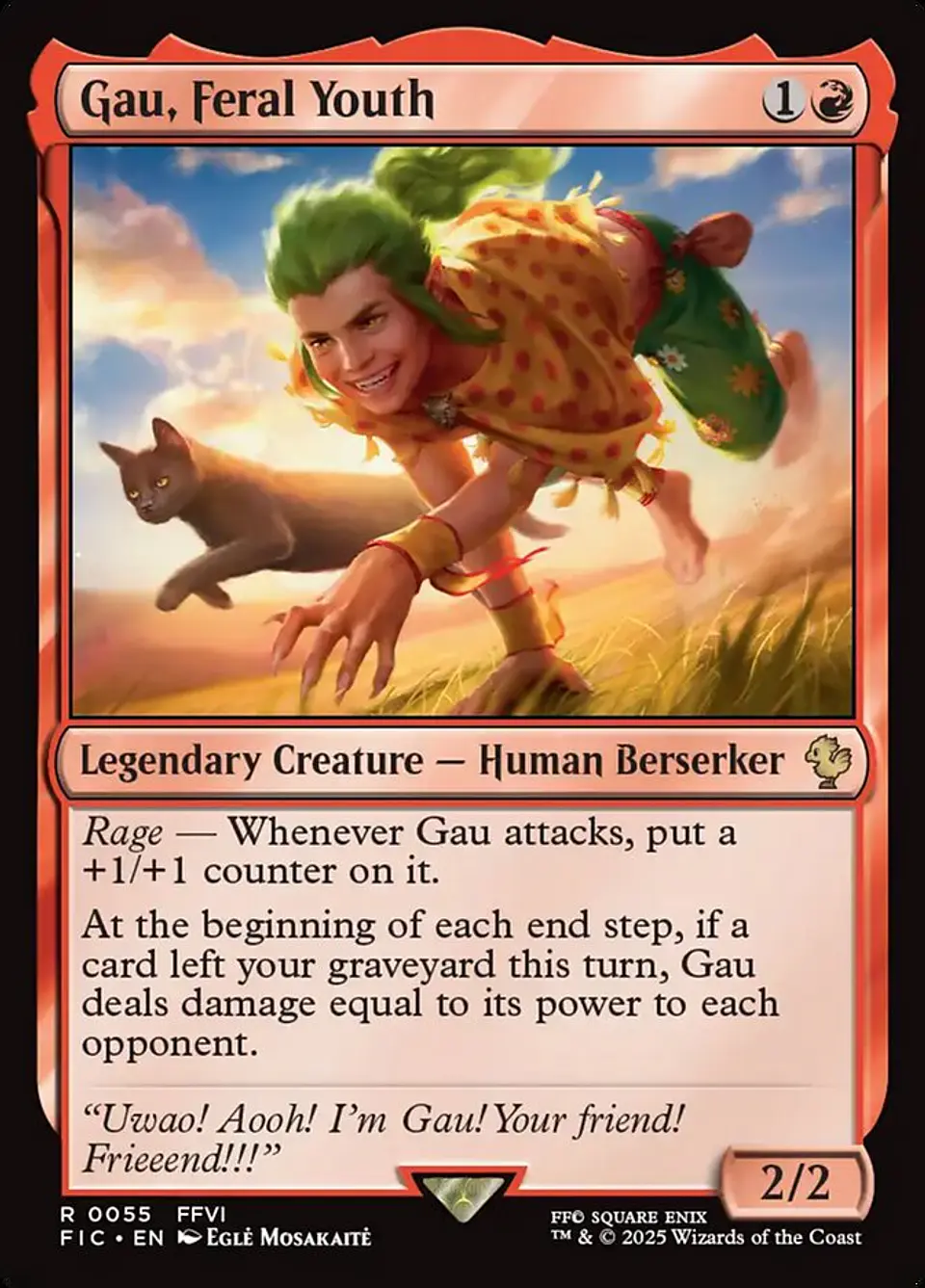 Gau, Feral Youth (Surge) | Inglés | NM | FIC 1